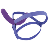 Ultra Lover - Double Dong Penetrix with Harness (Purple)-FNQ003A000-022