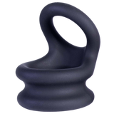 Silicone Cock Ornament - Medium (Black)-FNR006A000-010