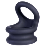 Silicone Cock Ornament - Large (Black)-FNR007A000-010