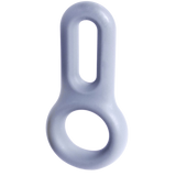 Silicone Cock & Ball Ornament - (Grey)-FNR008A000-020