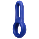 Silicone Cock & Ball Ornament - (Blue)-FNR008A000-024
