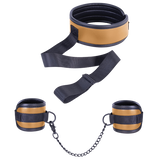 Collar With Handcuffs (Brown)-FNS012A000-023