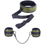Collar With Handcuffs (Green)-FNS012A000-026