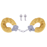 Furry Handcuffs (Light Brown)-FNS033A000-011