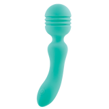 Exciter - Rechargeable Silicone Massager (Teal)-FPBQ048A00-026