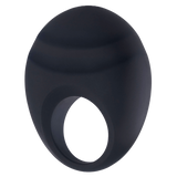 Cock Ornament with Clit Stimulator (Black)-FVSR002A00-010