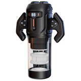 Turbo - Thrusting & Rotating Male Masturbator (Black)-JE-F027