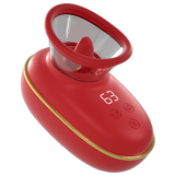 Vortex - Sucking & Licking Stimulator (Red)-JE-Z012