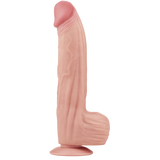 12'' King Sized Sliding Skin Dual Layer Dong (Flesh)-LV317052