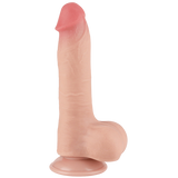 8'' Sliding Skin Dual Layer Dong (Flesh)-LV317205