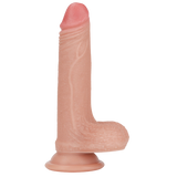 7'' Dual layered Platinum Silicone Cock (Flesh)-LV4001
