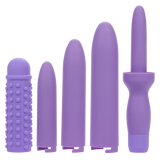 Rechargeable Dilators Set of 4 Locking Sizes Plus Sleeve-SE-9730-60-3