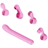 THE MAGIC STICK S1 Plus - Rechargeable Vibrator (Pink)-4897127060408