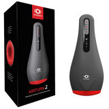 AIRTURN 2 - Masturbator with OLED Display & Heating 6 Vib & 5 Suction-4897127060101