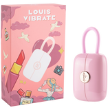 LOUIS - Suction & Vibrating Massager (Pink)-4897127060446