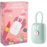LOUIS - Suction & Vibrating Massager (Teal)-4897127060453