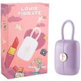 LOUIS - Suction & Vibrating Massager (Purple)-4897127060460