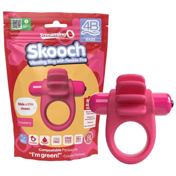 Skooch 4B Low Pitch Bass (Strawberry)-4BSK-ST