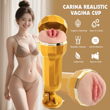Carina Realistic Vagina Vibrating Cup-CN-628302097