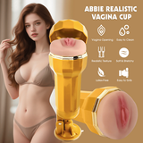 Jessie Realistic Vagina Vibrating Cup-CN-628302767