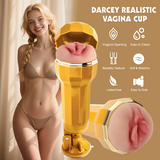 Darcey Realistic Vagina Vibrating Cup-CN-628302987