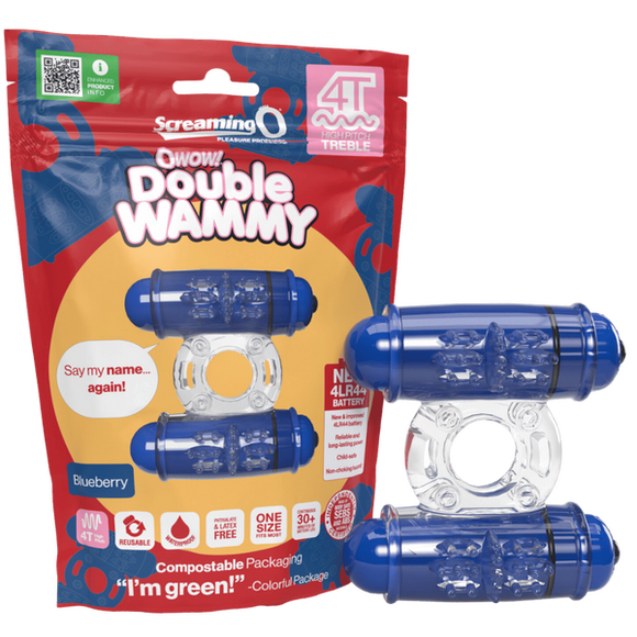 Double Wammy 4T High Pitch Treble (Blueberry)-4TDW-BB