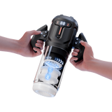 Turbo - Thrusting & Rotating Male Masturbator (Black)-JE-F027