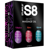 S8 Massage Oil Box (3 x 50 ml)-97414