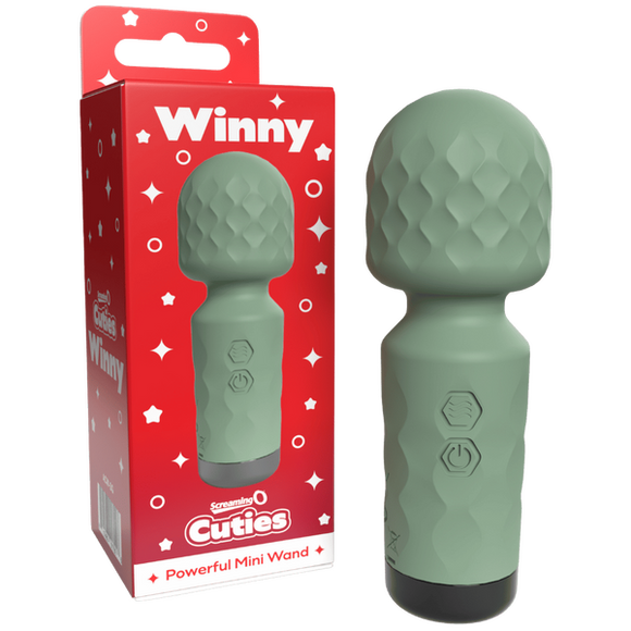 Cuties - Winny Rechargeable Mini Wand (Sage Green)-ACW-SG