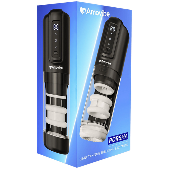 Porsha - Automatic Masturbator with Rubbing