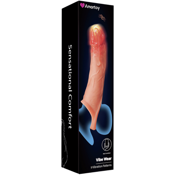 Vibe Wear - App Control Penis Sleeve-ATOY-0106-BJ