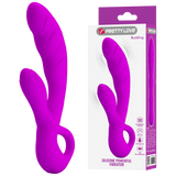 Silicone Powerful Vibrator - Budding (Purple)-BI-014177
