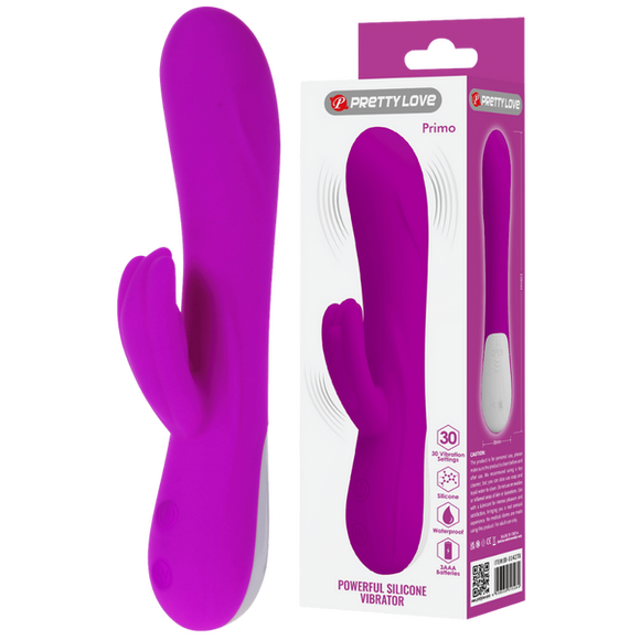 Powerful Silicone Vibrator - Primo (Purple)-BI-014278