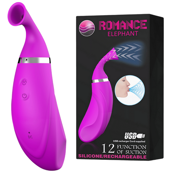 Rechargeable Romance Elephant (Purple)-BI-014423 (MC19)