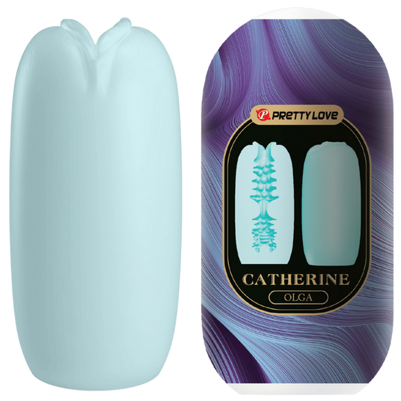 Catherine Olga Egg Masturbator (Blue)-BI-014932-4-1
