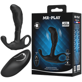 Remote Control Prostate Massager (Black)-BI-040198W