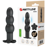 Silicone Butt Plug - Jadier (Black)-BI-040205
