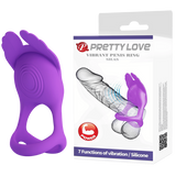 Vibrant Penis Ring - Silas (Purple)-BI-210318-1