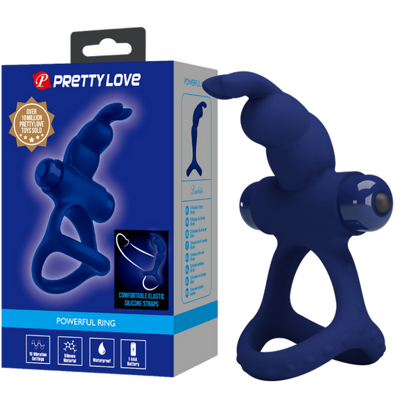 Luchito - Powerful Ring (Navy Blue)-BI-210321