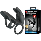 Vibrating Penis Sleeve - Matty (Black)-BI-210326