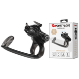 Bull Warrior Cockring (Black)-BI-210333