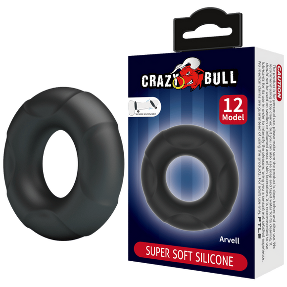 Super Soft Silicone Cockring - Arvell (No.12)-BI-210350