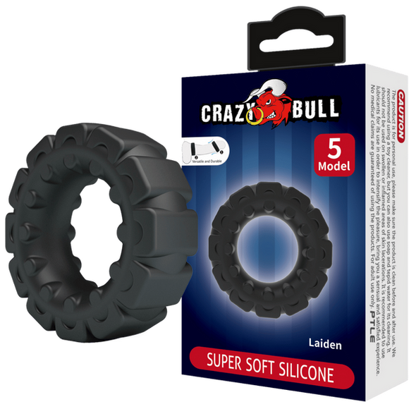 Super Soft Silicone Cockring - Laiden (No.5)-BI-210361