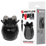 Secret Garden - Wand Attachment (Black)-BI-300005