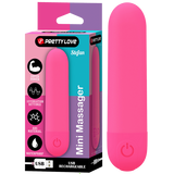 Stefan - Rechargeable Mini Massager (Neon Pink)-BI-300085-2
