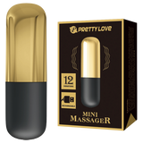Rechargeable Mini Massager (Gold)-BL-014501J