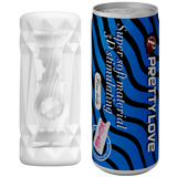 Super Soft Can Masturbator (Black/Blue)-BM-00900T88-1