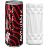Super Soft  Can Masturbator (Black/Red)-BM-00900T88