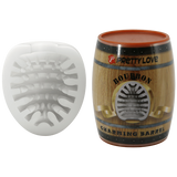 Charming Barrel Masturbator - Bourbon (White)-BM-00900T91-2