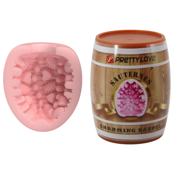 Charming Barrel Masturbator - Sauternes (Pink)-BM-00900T91